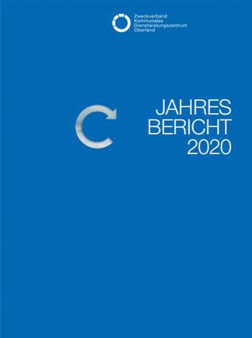Jahresbericht 2020 | Zweckverband Kommunale Dienste Oberland